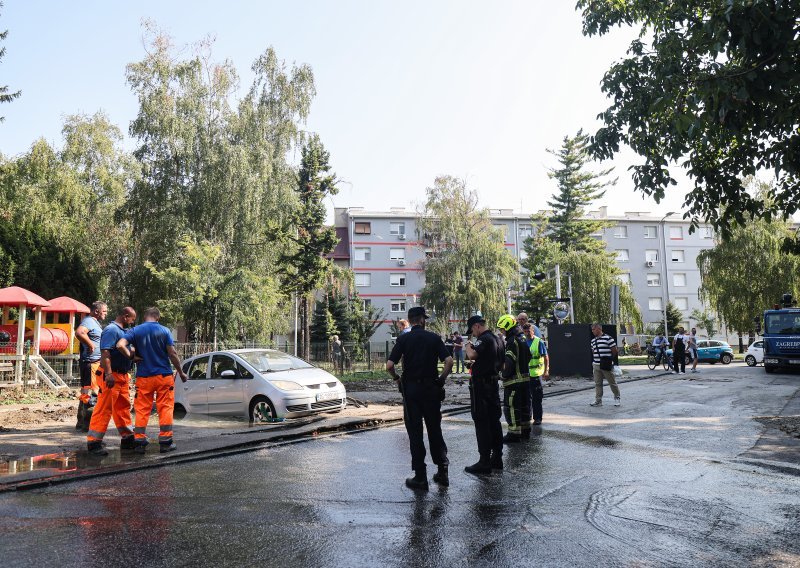 Ponovno pukla cijev: U dijelu Trešnjevke i Sesveta bez vode