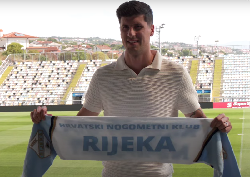 Stipe Perica je novi igrač Rijeke: Jedva čekam započeti svoj put ovdje...