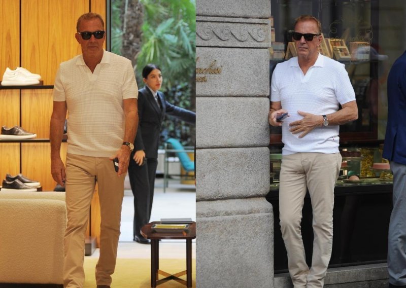 Kevin Costner u Italiji: Mislio je da će proći nezapaženo