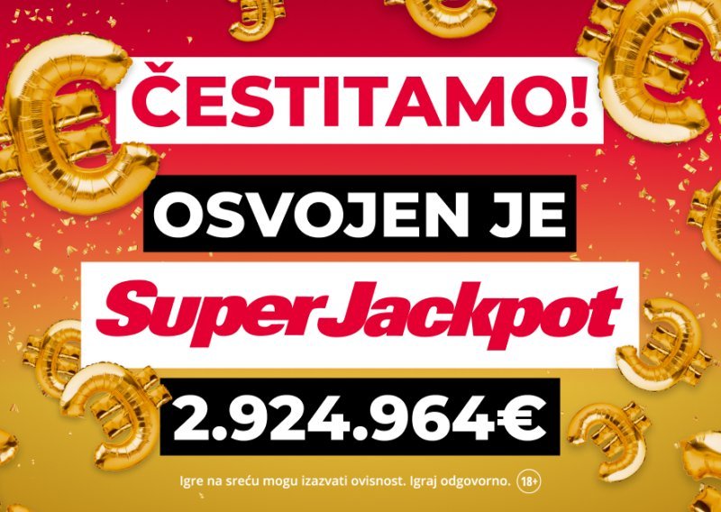 Hrvatica na petak 13. osvojila jackpot od gotovo 3 milijuna eura