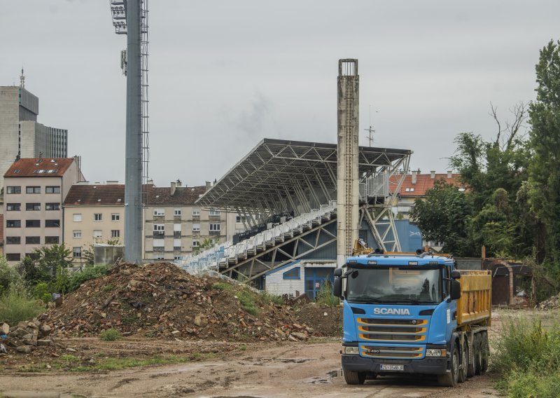 Ruše se objekti oko stadiona u Kranjčevićevoj