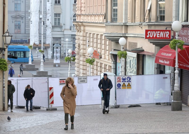 Jako poskupljuje najam javnih površina u Zagrebu, kvadrat ide na devet eura