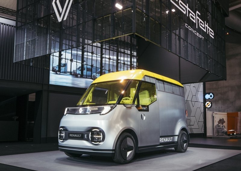 Renault pokazao Estafette Concept: Električni kombi inspiriran gradovima i profesionalcima koji rade u njima