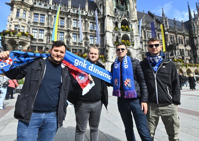 Modra oluja u Bavarskoj; tisuće Dinamovih navijača spremno nadglasati Allianz Arenu