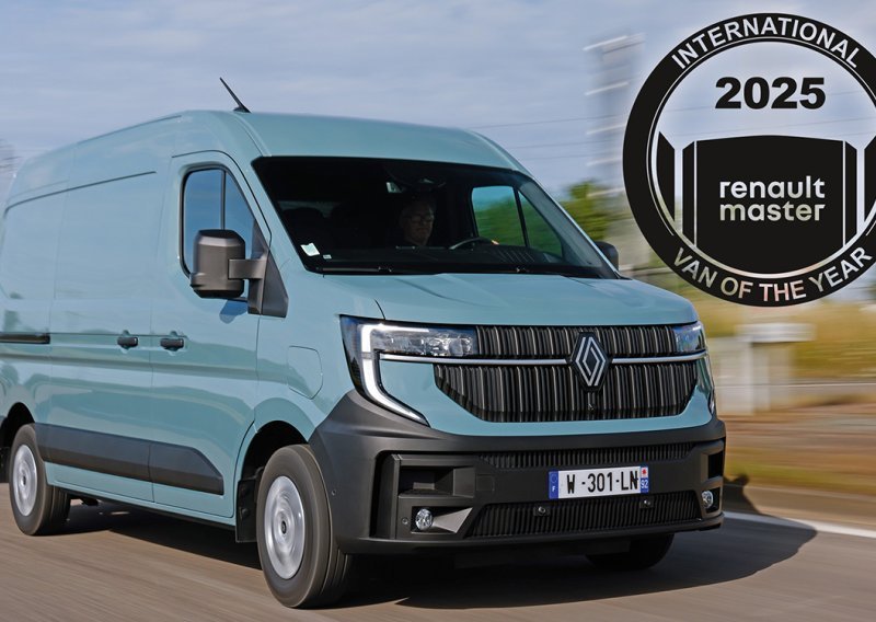 Renault Master je Međunarodni kombi godine 2025.: Peti kombi marke koji je osvojio ovaj prestižni naslov