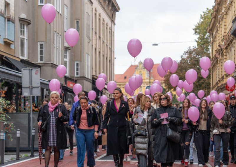 Ružičasta povorka podrške obilježila je 25. dan ružičaste vrpce