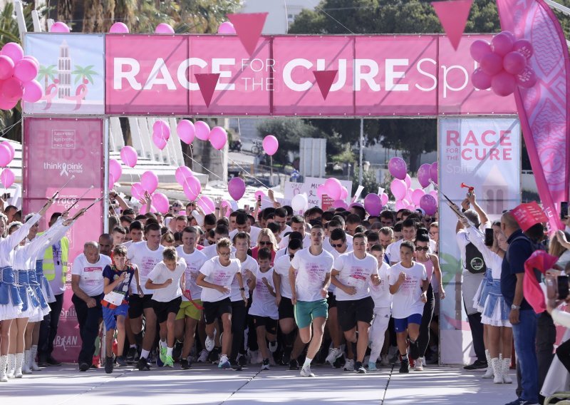 Četiri tisuće sudionika na utrci 'Race for the Cure', prikupljeno 48.000 eura