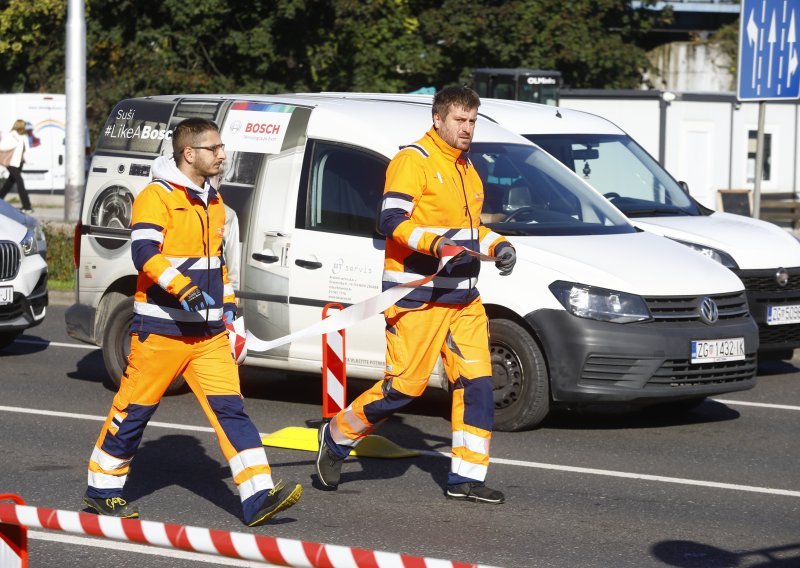 Počela sanacija tramvajske pruge u Vukovarskoj ulici u Zagrebu