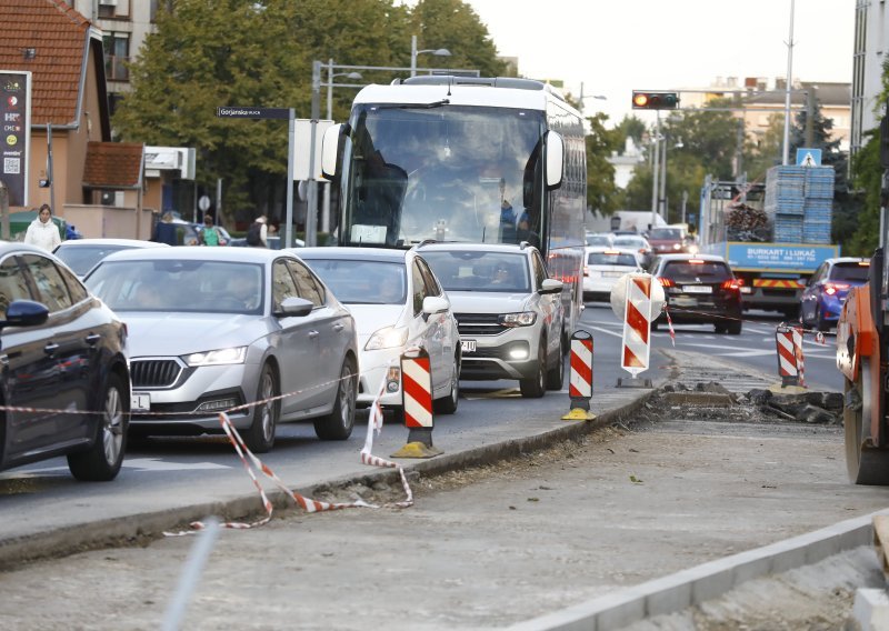 Traju radovi: Pogledajte prometni kolaps u Zagrebu