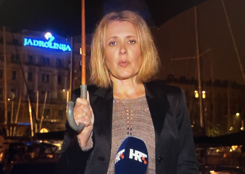 Reporterka HRT-a, kojoj je pozlilo tijekom javljanja uživo, otkrila urednici što se dogodilo