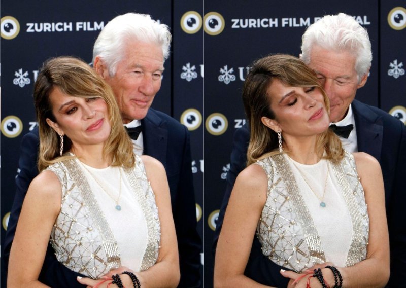 Zaljubljeni Richard Gere nije mogao skinuti ruke sa svoje 34 godine mlađe supruge