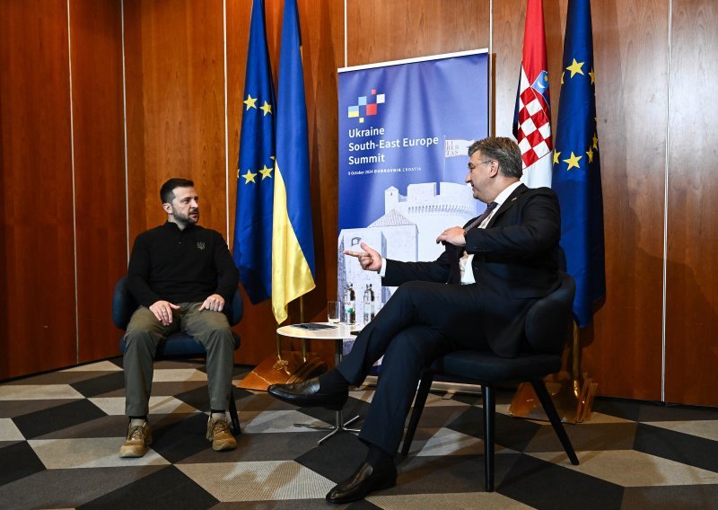 Premijer Plenković dočekao Zelenskog u Dubrovniku