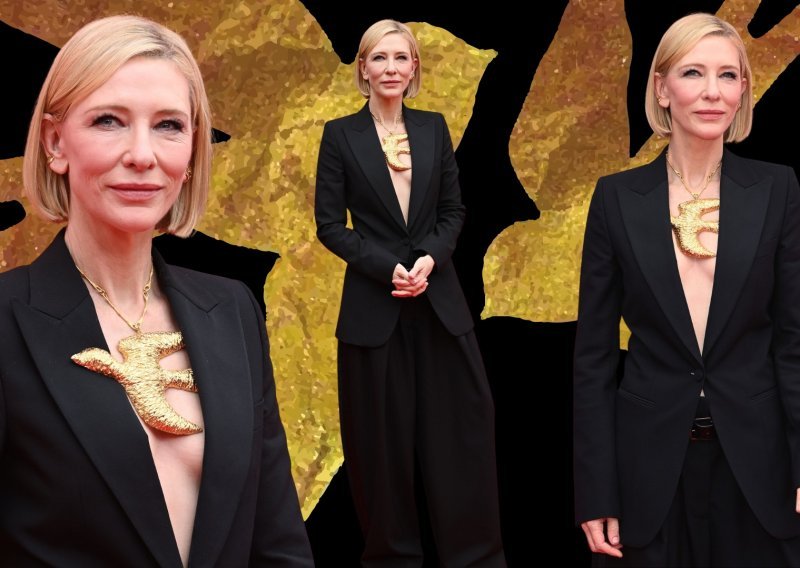 Cate Blanchett ponovno iznenadila: Nesvakidašnjom ogrlicom ukrala je svu pozornost