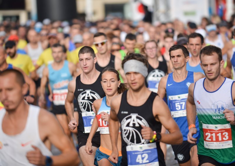 Evo koje će ulice biti zatvorene za promet zbog maratona u Zagrebu