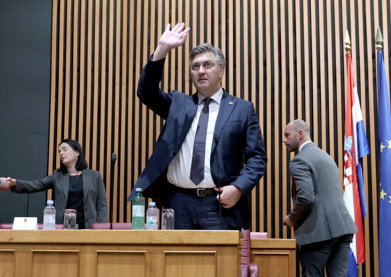 Plenković u utorak Saboru podnosi godišnje izvješće Vlade