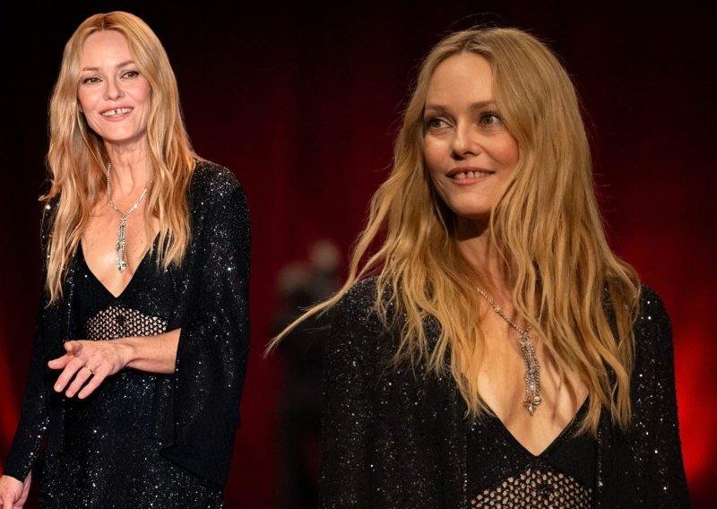 Vanessa Paradis pokazala svoj mladoliki look i prepoznatljivi znak - razmaknute prednje zube