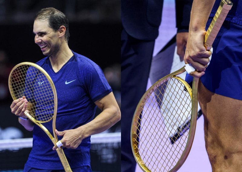 Rafael Nadal je od šeika dobio reket od čistog zlata; sad se zna njegova vrijednost