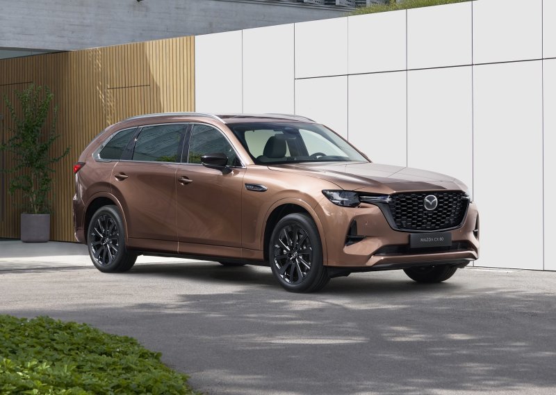 Ovo je nova Mazda CX-80: Najveći europski Mazdin premium SUV impresivno je vozilo