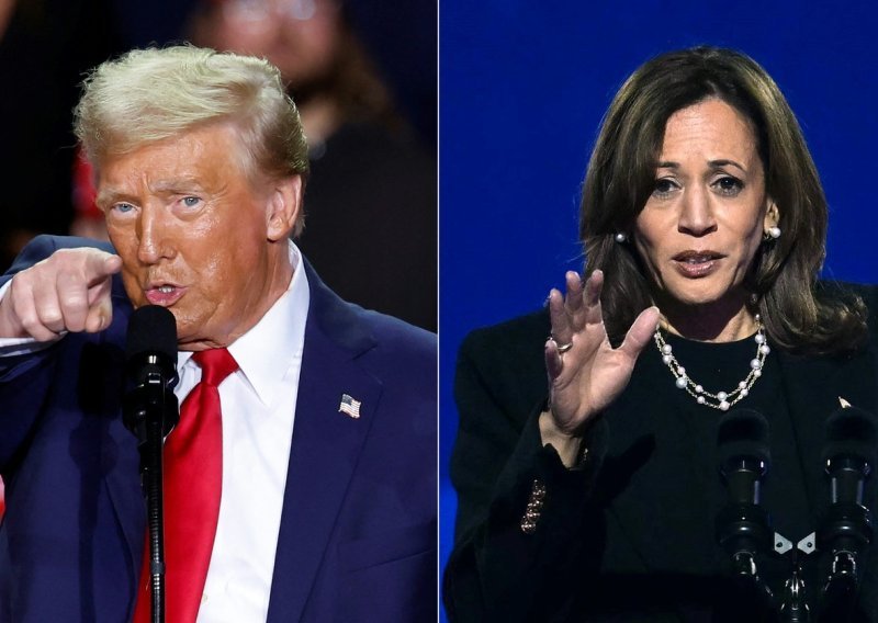 Trump vodi u osam država, Kamala Harris samo u jednoj