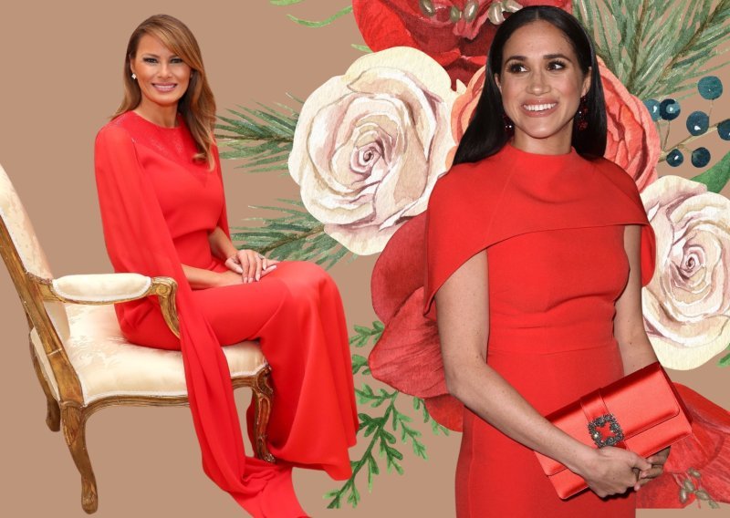 Meghan Markle za jedno od svojih modnih izdanja pronašla inspiraciju u Melaniji Trump