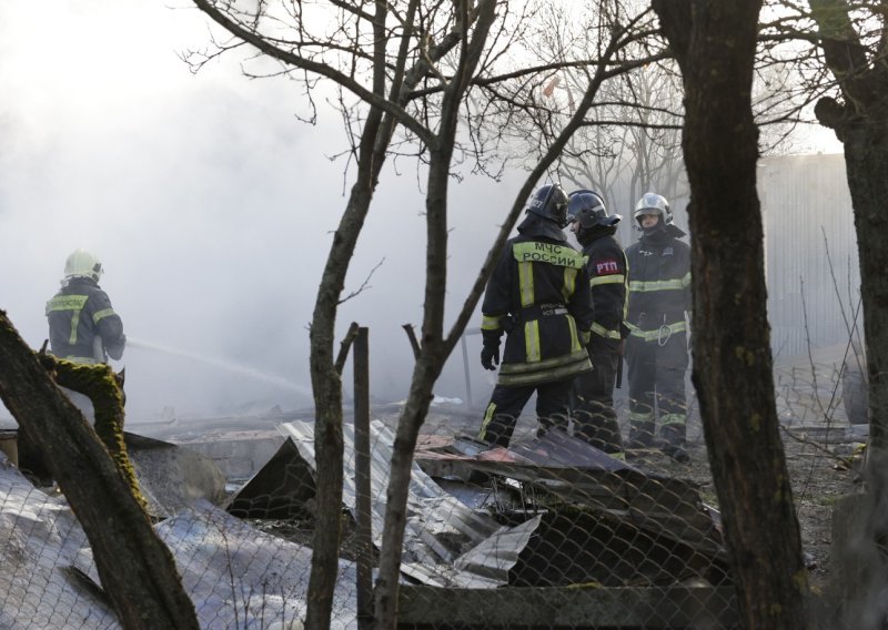 Najveći ukrajinski napad dronovima na Moskvu dosad, meta bila i ruska pomorska baza