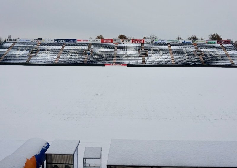 Ovako izgleda teren Varaždina dan uoči utakmice s Lokomotivom