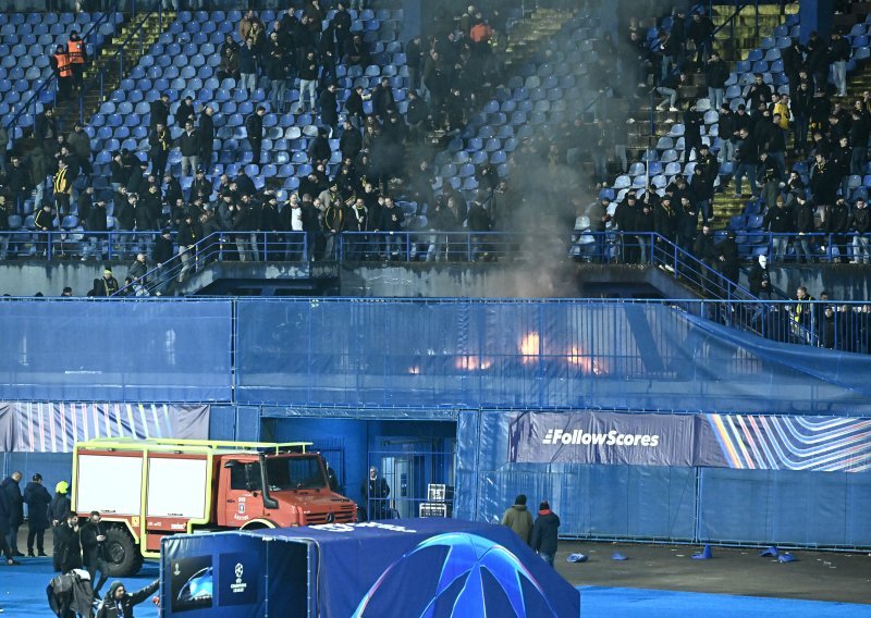 Evo zašto su navijači Borussije odustali od koreografije na Maksimiru; napravili su nešto što se rijetko viđa