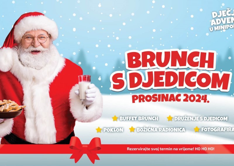 Brunch s Djedicom u dječjem gradu – božićni event o kojemu svi maštaju!