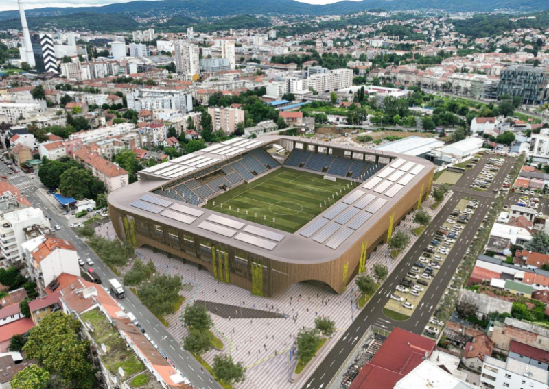 Zagreb traži izvođača radova za rekonstrukciju stadiona u Kranjčevićevoj