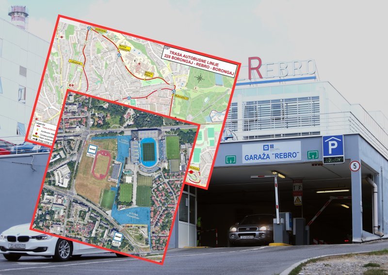 Zatvara se garaža Rebro, Grad Zagreb uvodi sustav 'Park and Ride' na Borongaju