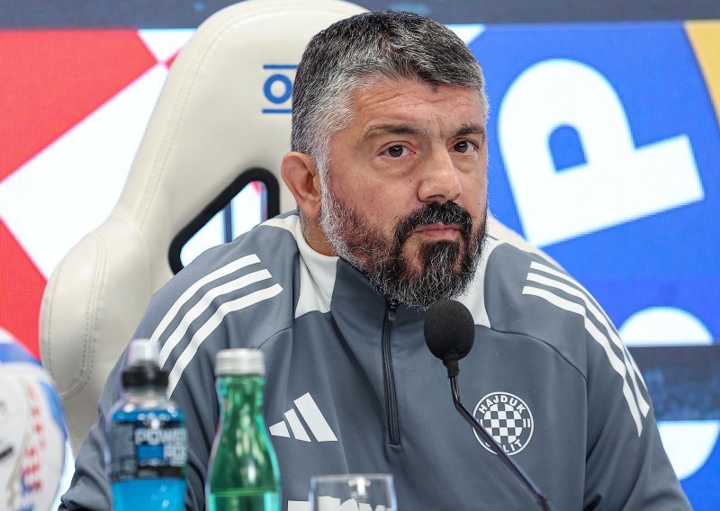 Gattuso: Dinamo je i dalje najjači u ligi. Imaju igrače od 20 milijuna, o čemu mi pričamo?