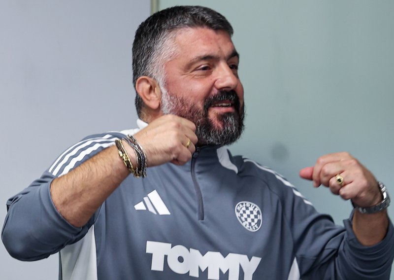 Gattuso briljirao na presici nakon pobjede. Pričao o pizzi, bakljama, mineralnoj, ribarnici...