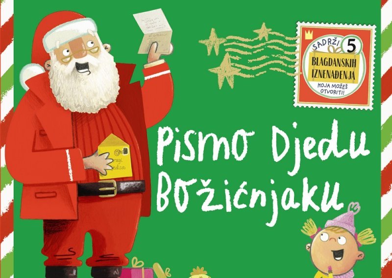 Poklanjamo slikovnicu 'Pismo Djedu Božićnjaku'