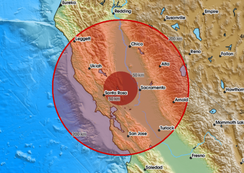 Potres magnitude 7,0 pogodio Kaliforniju: Povučeno upozorenje za tsunami