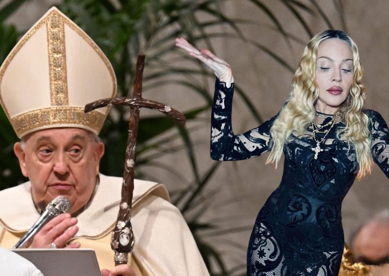 Izazvala bijes vjernika: Madonna objavila lažne fotke na kojima je papa Franjo grli