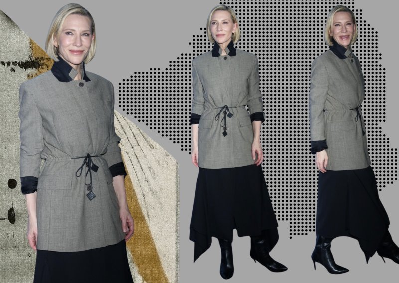 Efektan sako i hit čizme sezone: Cate Blanchett ima dobitnu modnu formulu