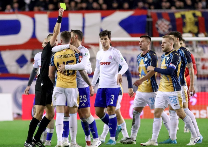 Hajduk i Rijeka remizirali u ludoj utakmici na Poljudu. Pogledajte golove i sve situacije