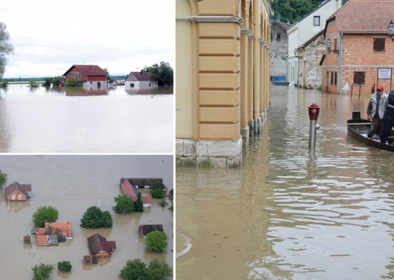 Prisilna evakuacija, zabranjen ulazak na poplavljena područja!