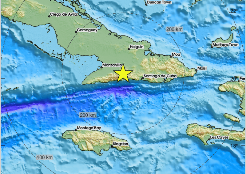 Potres pogodio Kubu, treslo 5,9 po Richteru