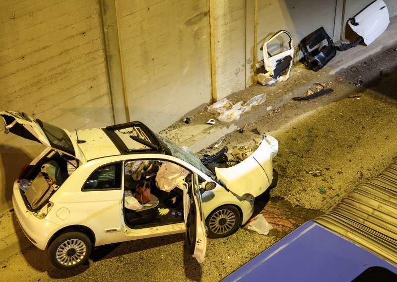 Težak sudar autobusa i auta na Selskoj u Zagrebu, jedna osoba ostala zarobljena u autu