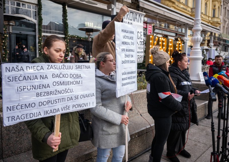 Roditelji prosvjedovali u Zagrebu zbog sigurnosti u školama. Ovo su njihovi zahtjevi