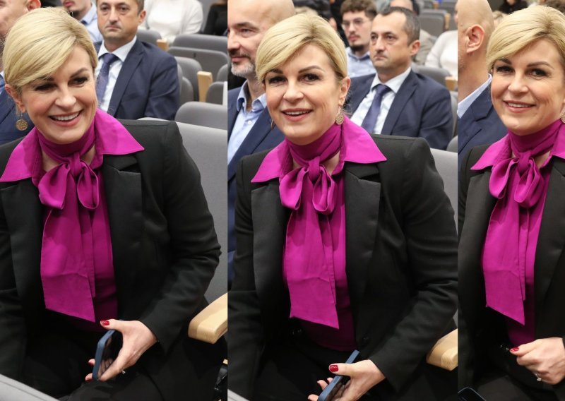 Kolinda Grabar Kitarović pokazala kako uživa u opuštenom izdanju: 'Živjeli!'