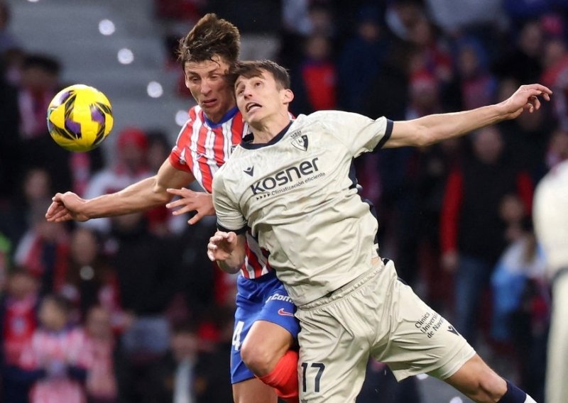 Atletico Madrid pobjedom protiv Osasune preskočio Real i Barcu te preuzeo vrh ljestvice