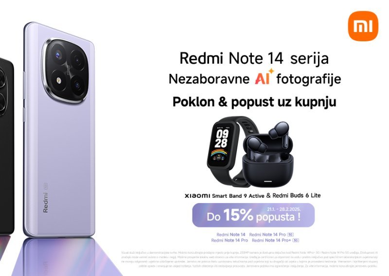 Xiaomi predstavio Redmi Note 14 seriju na hrvatskom tržištu