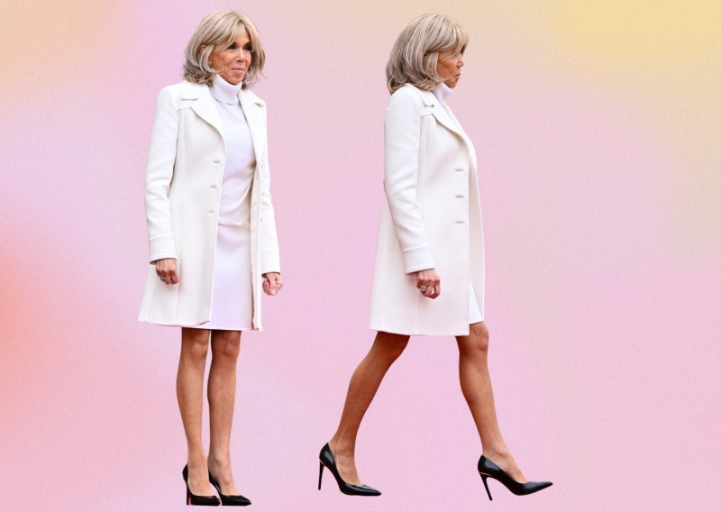 Ni u osmom desetljeću Brigitte Macron ne odustaje od svojih minica