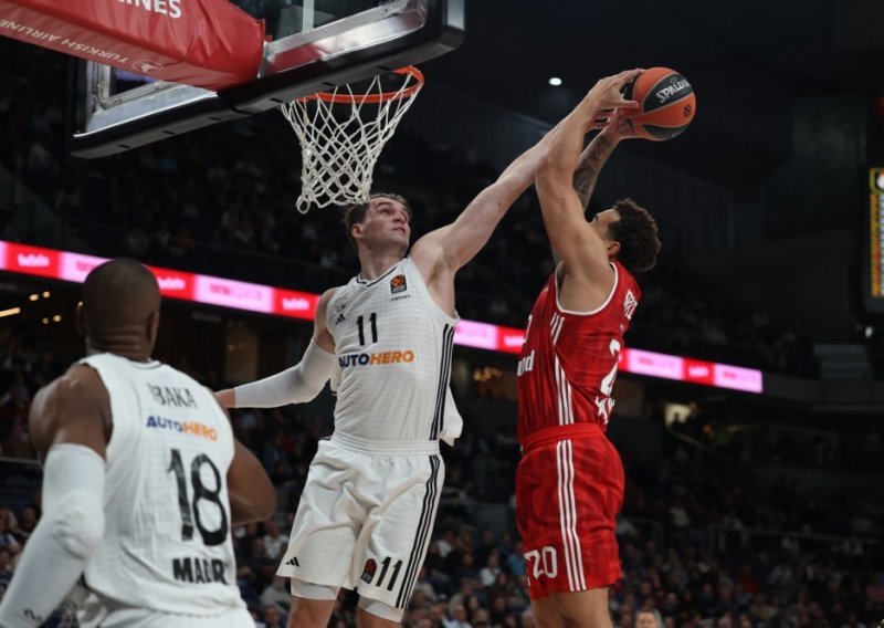 Mario Hezonja najbolji strijelac Reala u domaćem porazu od Olympiacosa