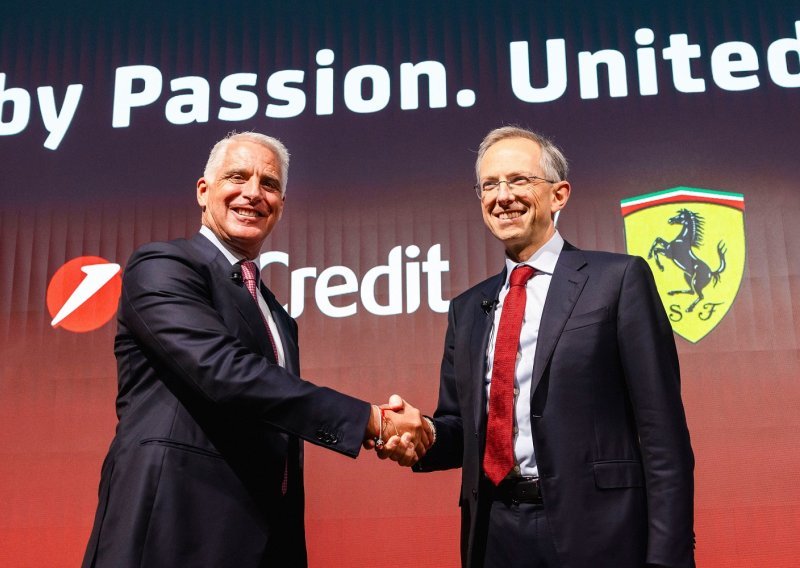 UniCredit postao službeni partner Ferrarija