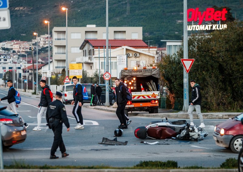 Četiri teške prometne nesreće u Splitu u samo nekoliko sati, više od 10 ozlijeđenih