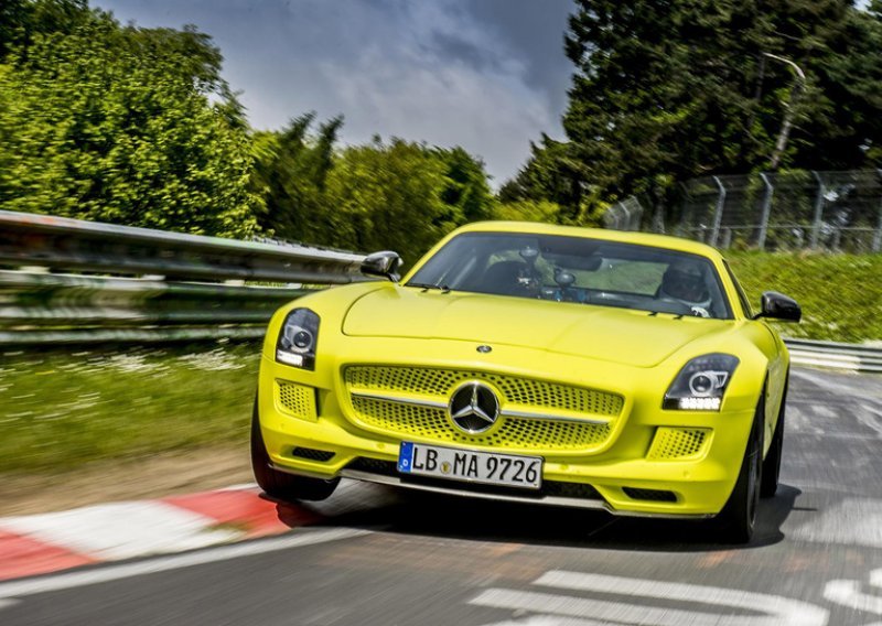 Mercedes SLS AMG srušio rekord na Nurburgringu