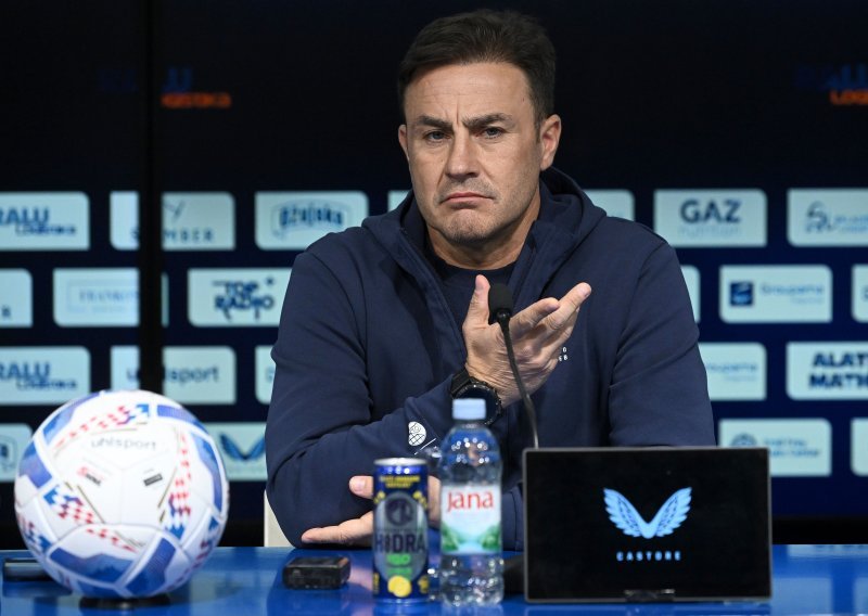 Dinamov trener Fabio Cannavaro poslao poruku HNS-u i sucima